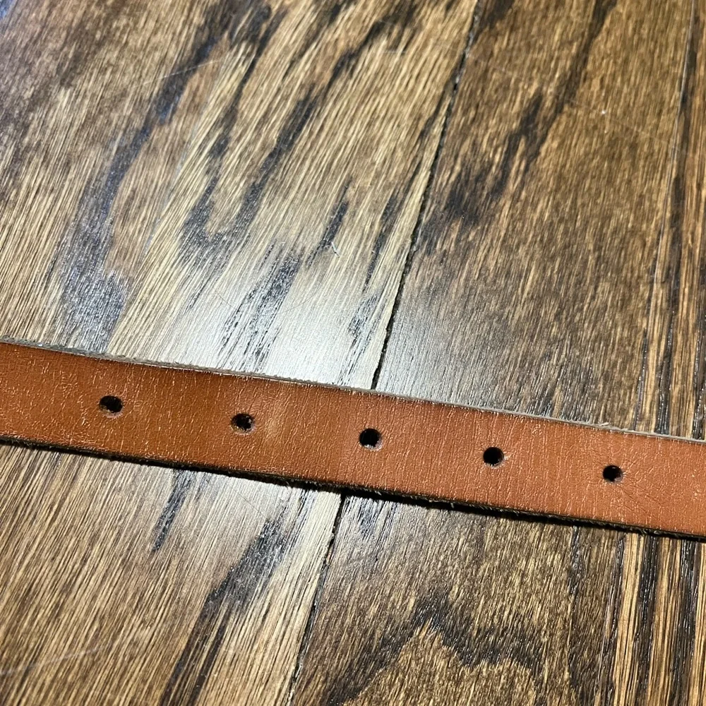 FOSSIL Leather Belt with Multiple Colors and Patterns Brown